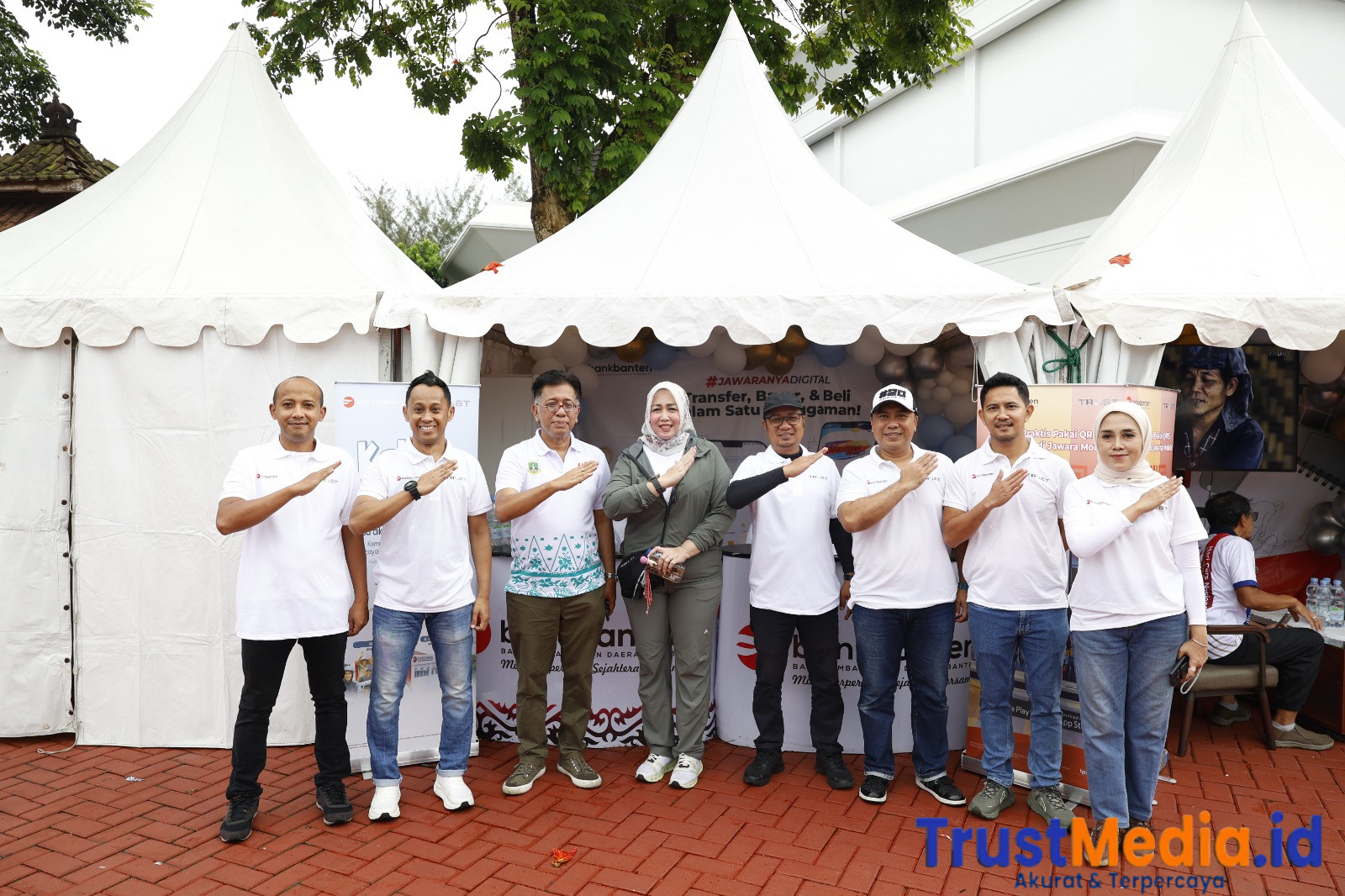 Bank Banten Dukung Kemeriahan Jalan Sehat HPN 2026
