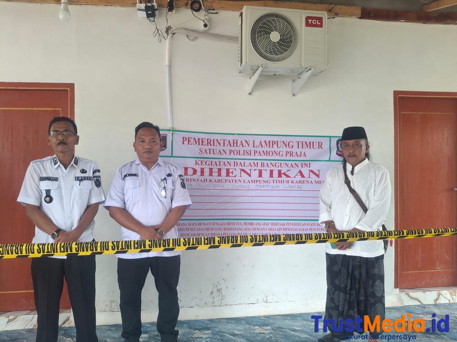 Puluhan Pejabat beserta TNI dan Polri  datangi tempat Karaoke