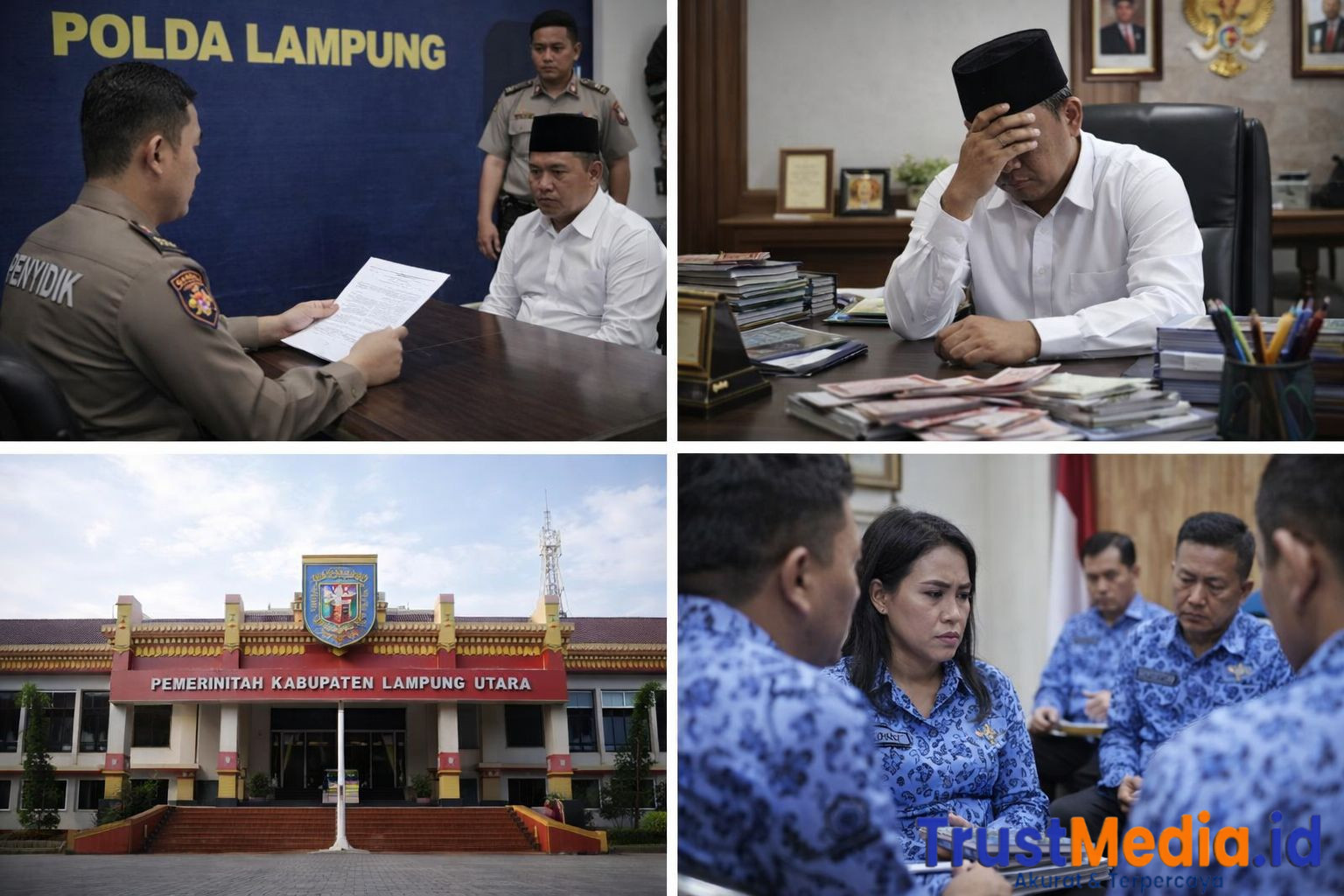 Kadis  Pemkab Lampung Utara  di Laporkan ke Polda di duga Kasus Tipu Gelap  590 Juta