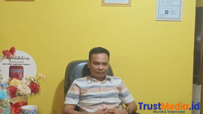 Ferri Arief Ketua DPC PWRI Minta Usut Tuntas Skandal Korupsi ,KPK Dinilai Tebang Pilih Penanganan Korupsi Di Lamteng,