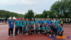 Kontingen PWI Lampung Timur Meriahkan HPN 2026 di Banten, 22 Wartawan Ikut Jalan Sehat