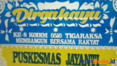 Karangan Bunga HUT ke-8 Kodim 0510 Tigaraksa Jadi Sorotan Warga Jayanti