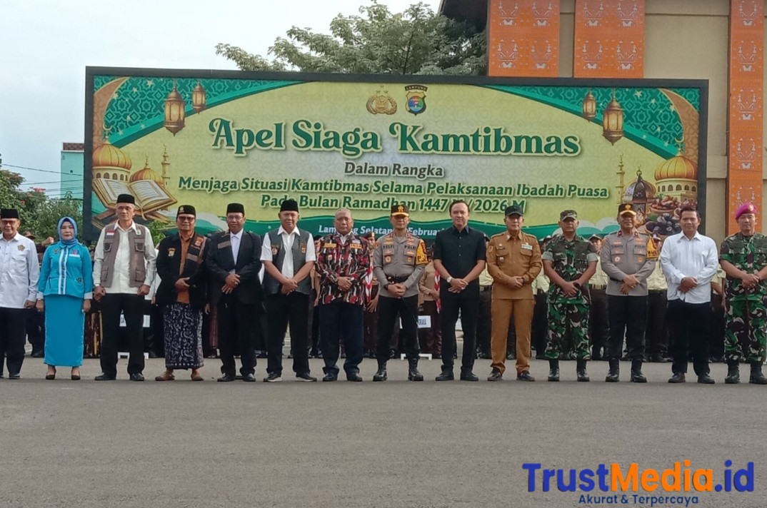 KAPOLDA LAMPUNG Sinergi dengan ORMAS se Provinsi Lampung dan Elemen Masyarakat , siap mengamankan Ramadhan dan Idul Fitri 1447 H / 2026 M.