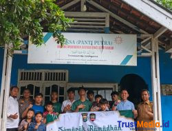 ZLD-STD Polres Pringsewu Tebar Berkah Ramadan di Panti Asuhan
