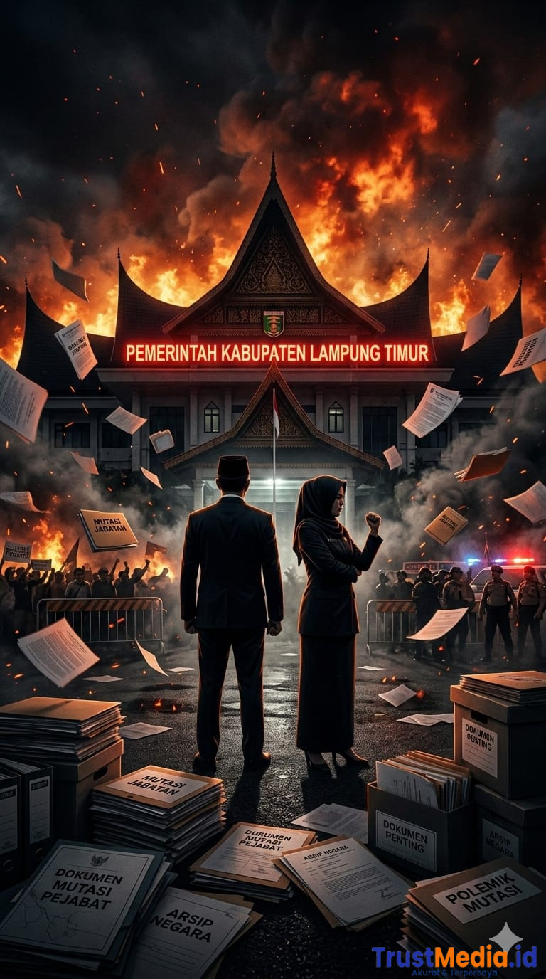 Mutasi Lampung Timur Diguncang Dugaan Mal administrasi Terstruktur, GIPAK dan BARA-JP Surati Sekda