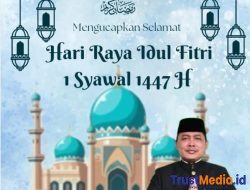 Dinas Pendidikan Kabupaten Bekasi Ucapan Selamat Hari Raya Idhul Fitri 1 Syawal 1447 H.