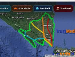 Pantau Jalur Mudik dari HP, Polda Lampung Luncurkan Aplikasi Siger Lampung Presisi