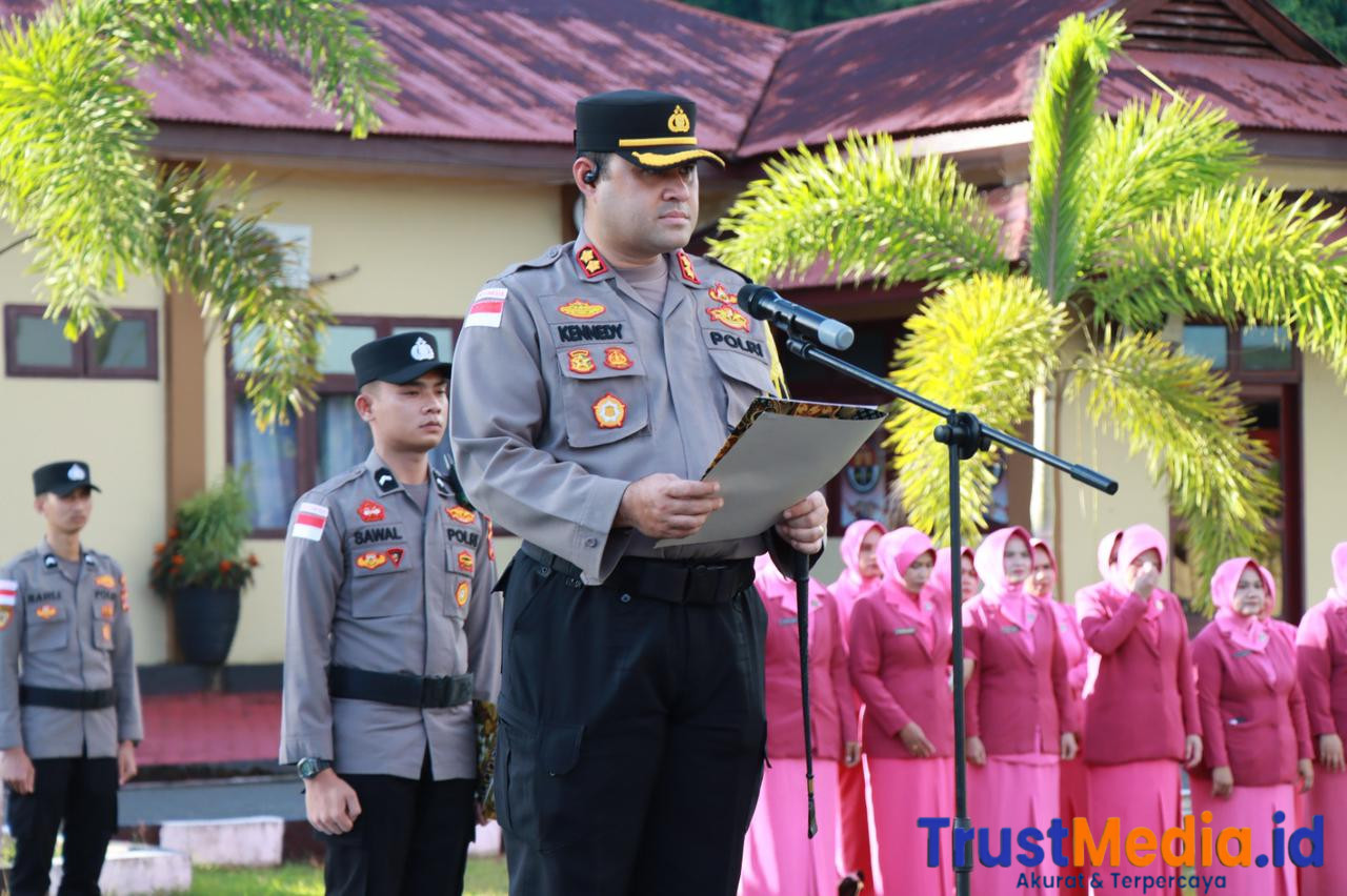 Kapolda Aceh Mutasi Sejumlah Perwira di Polres Simeulue