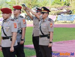 Sertijab Pejabat Utama Polres Simeulue Berlangsung Khidmat