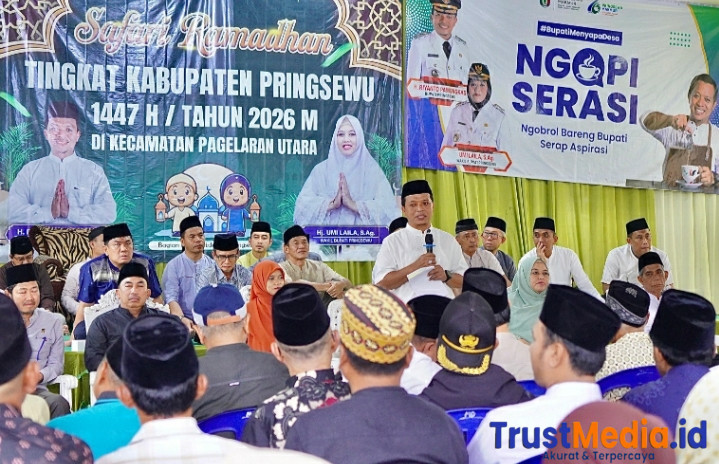 Safari Ramadhan 1447 H, Bupati Pringsewu Optimalkan Ngopi Serasi Serap Aspirasi Warga