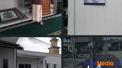 Yoyo Cahyono Ketua RW-08 Perum Griya Permata Cisoka Memperjuangan Pemasangan yudit Di Blok C-D.Masjid Baiturrahman