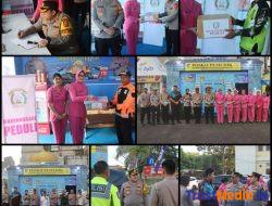 Kapolresta Serang Kota, Bhayangkari bersama Pejabat Utama Laksanakan Patroli Kunjungan dan Pengecekan Pos Pengamanan dalam Rangka Operasi Ketupat Maung 2026
