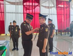 Sertijab Kasi Pidum Kejari Lampung Timur, Kajari: Amanah Harus Dijaga dan Kinerja Ditingkatkan