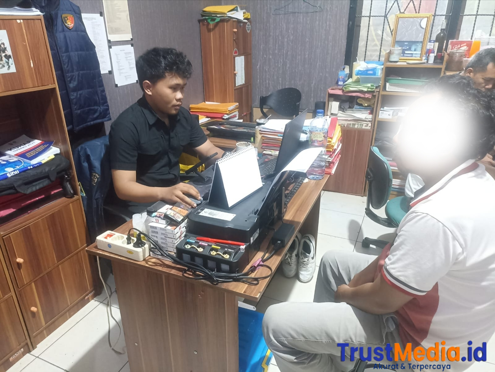 Satreskrim Polres Serang kota tangani Kasus penganiayaan oleh oknum Satpam terhadap warga