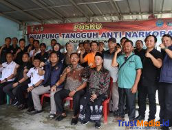 Polres Pringsewu Gencarkan Edukasi Bahaya Narkoba, Kampung Tangguh Gadingrejo Timur Jadi Percontohan