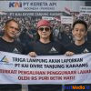 Triga Lampung Akan Laporkan PT KAI Divre IV Tanjungkarang ke Kantor Pusat