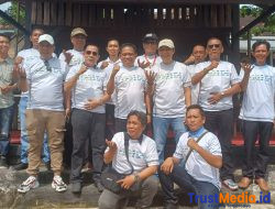 Sinergi antara insan pers dan lembaga lain dengan pemerintah diskominfo adakan coffe morning.