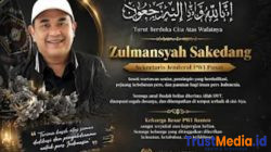 Duka Mendalam, PWI Banten Kehilangan Sosok Senior Zulmansyah Sakedang.