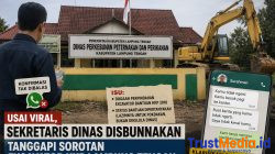 Usai Viral, Sekretaris Dinas Disbunnakan Tanggapi Sorotan Excavator KKP