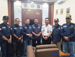 PD IWO koordinasi ,kolaborasi dan sinergi dorong pembinaan di Rutan Sukadana Lampung Timur .