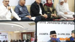 PWI Pusat Gelar Takziah dan Doa Bersama, Sekjen Zulmansyah Sekedang Dikenang Sosok Total dan Berdedikasi