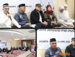 PWI Pusat Gelar Takziah dan Doa Bersama, Sekjen Zulmansyah Sekedang Dikenang Sosok Total dan Berdedikasi