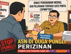 Di duga lakukan pungli Oknum Pegawai Perizinan Lampung timur di laporkan ke polisi