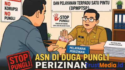 Di duga lakukan pungli Oknum Pegawai Perizinan Lampung timur di laporkan ke polisi