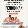 DINAS PENDIDIKAN KAB BEKASI Mengucapkan SELAMAT HARI PENDIDIKAN NASIONAL 2 Mal 2026