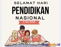 DINAS PENDIDIKAN KAB BEKASI Mengucapkan SELAMAT HARI PENDIDIKAN NASIONAL 2 Mei 2026