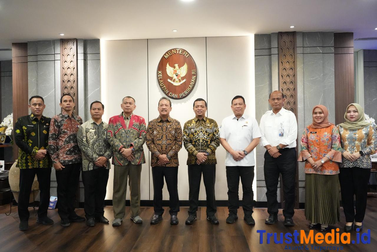 Bupati Pringsewu Audiensi Dengan Menteri Kkp, Bahas Pengembangan Potensi Perikanan Daerah