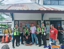 Terduga Pelaku Curanmor Viral Ditangkap Usai Kejar-kejaran