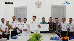 Sinergi Tingkatkan Layanan Terpadu, PT TASPEN KC Lampung dan Pemkab Lampung Selatan Resmi Perpanjang MoU