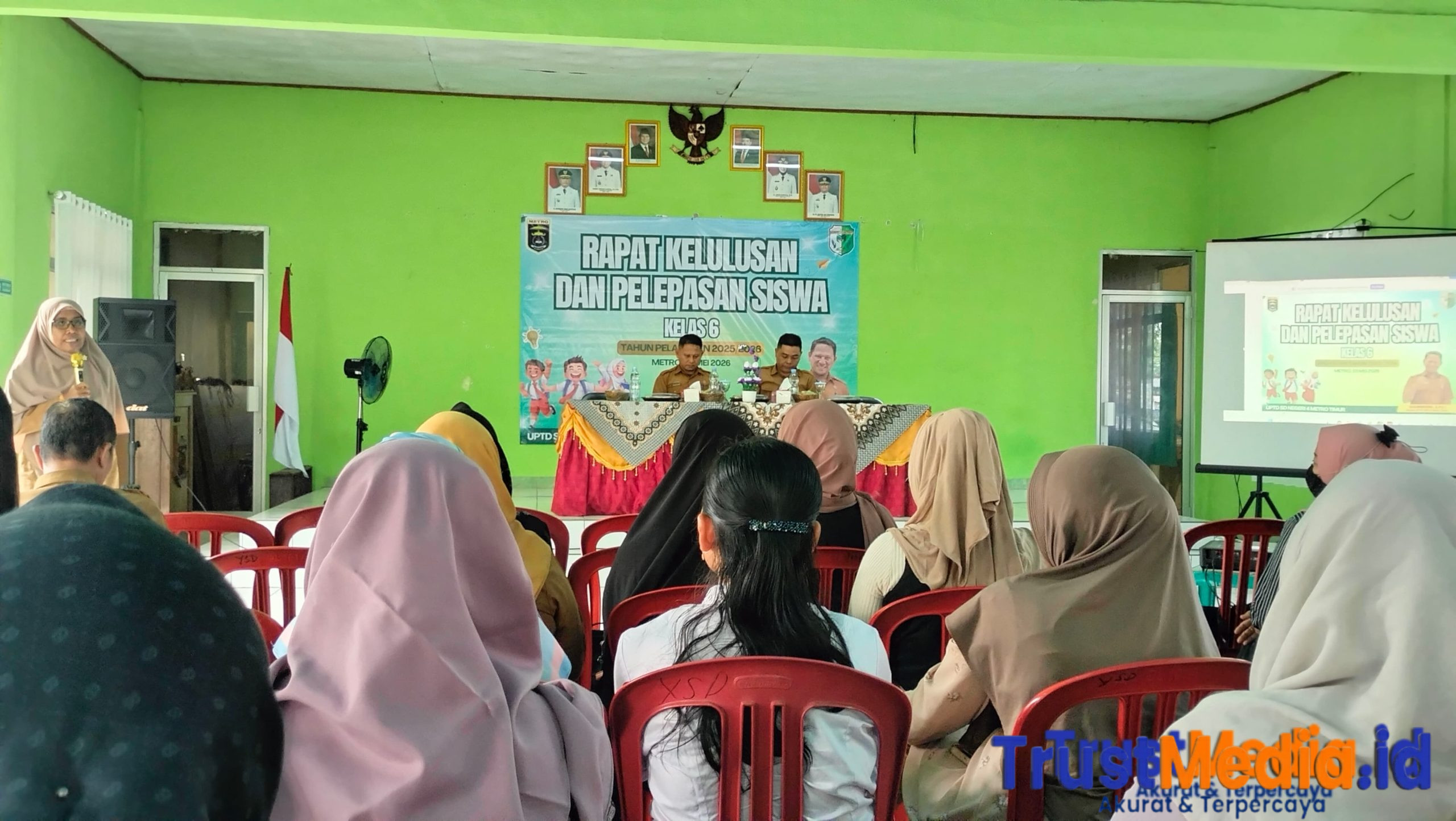 SDN 4 Metro Timur Lakukan Rapat Persiapan Kelulusan dan Pelepasan Siswa Kelas 6 Tahun Pelajaran 2025/2026