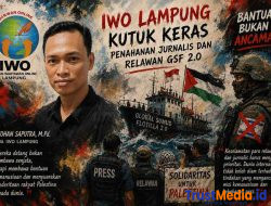 IWO Lampung Kutuk Keras Penahanan