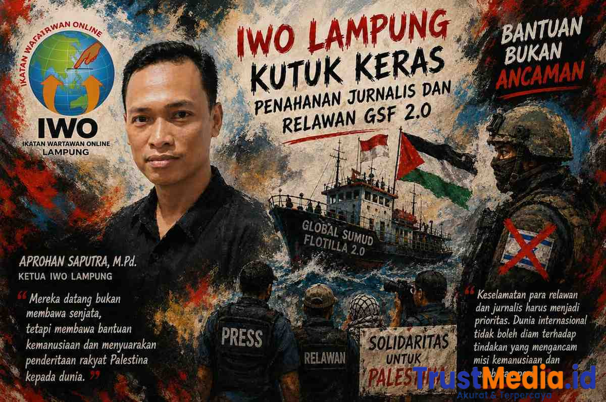 IWO Lampung Kutuk Keras Penahanan
