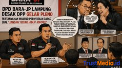 DPD Bara-JP Lampung Desak DPP Gelar Pleno
