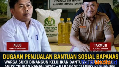 Warga Keluhkan Dugaan Penjualan Bantuan Sosial BAPANAS di Kampung Suko Binangun Warga Keluhkan Dugaan Penjualan Bantuan Sosial BAPANAS di Kampung Suko Binangun