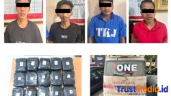 Direktorat Reserse Narkoba Polda Lampung Berhasil Amankan Kasus Narkotika Jenis Sabu Seberat 15,739 gram