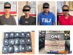 Direktorat Reserse Narkoba Polda Lampung Berhasil Amankan Kasus Narkotika Jenis Sabu Seberat 15,739 gram