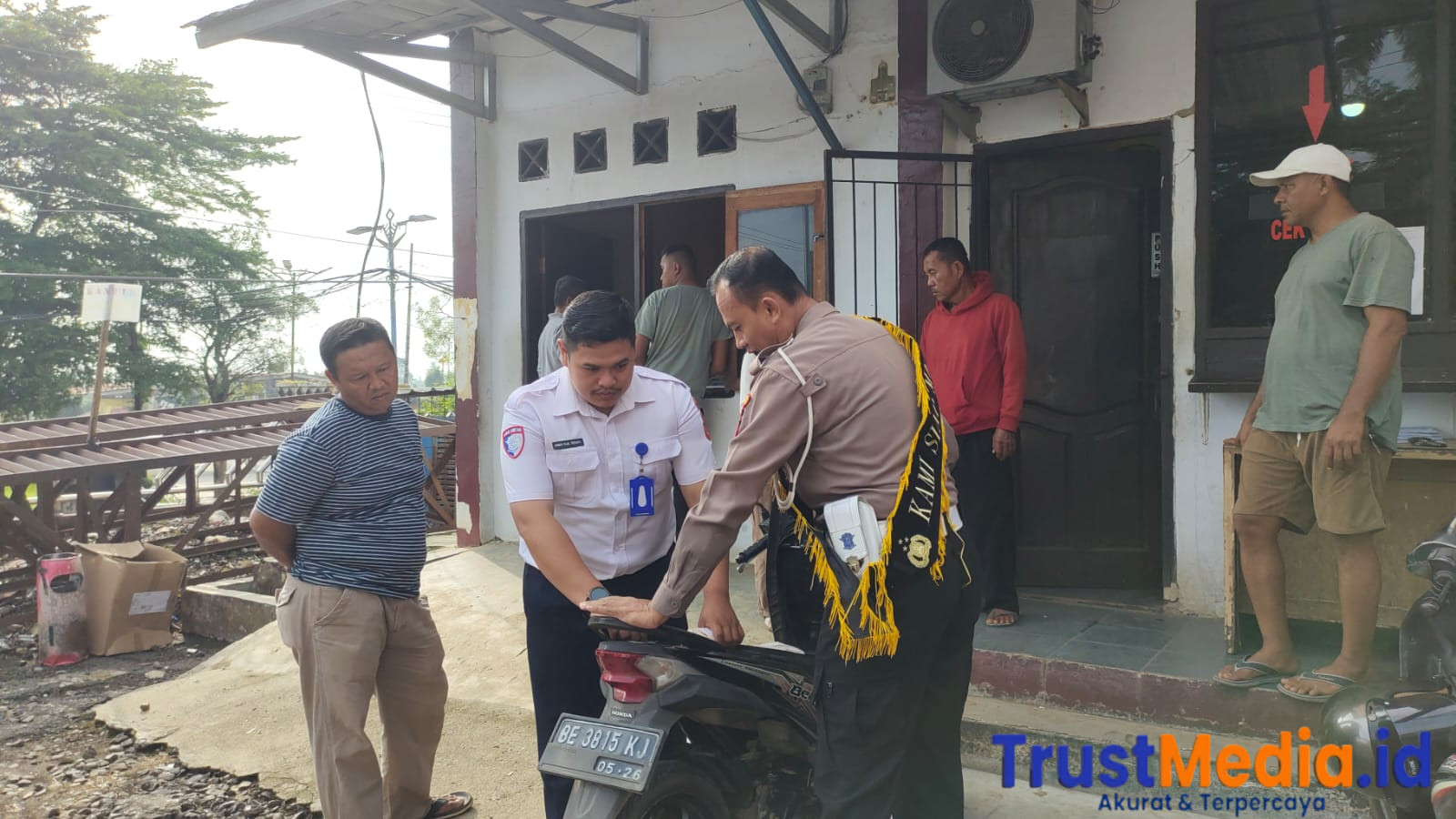 Genjot Pelayanan Prima, Satlantas Polres Lampung Utara Dorong Wajib Pajak Pakai E-Signal
