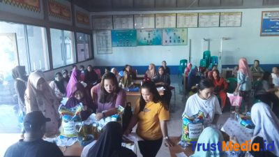 262 Warga Sumber Agung Terima Bantuan Pangan, Kades Armadan, Ringankan Beban Ekonomi Masyarakat