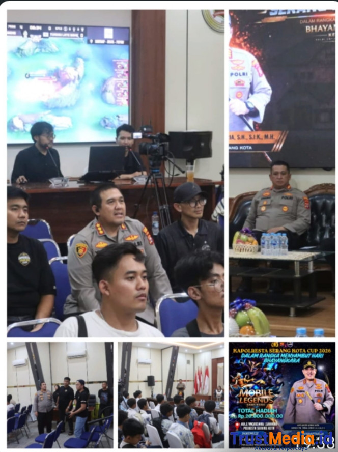 Kapolresta Serang Kota Dukung Pengembangan Esport melalui Turnamen Kapolresta Cup 2026