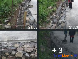 Investigasi DPW LPHL dan DPD PPWIL Proyek jalan di Desa Sukajaya Punduh Pidada di kerjakan asal jadi