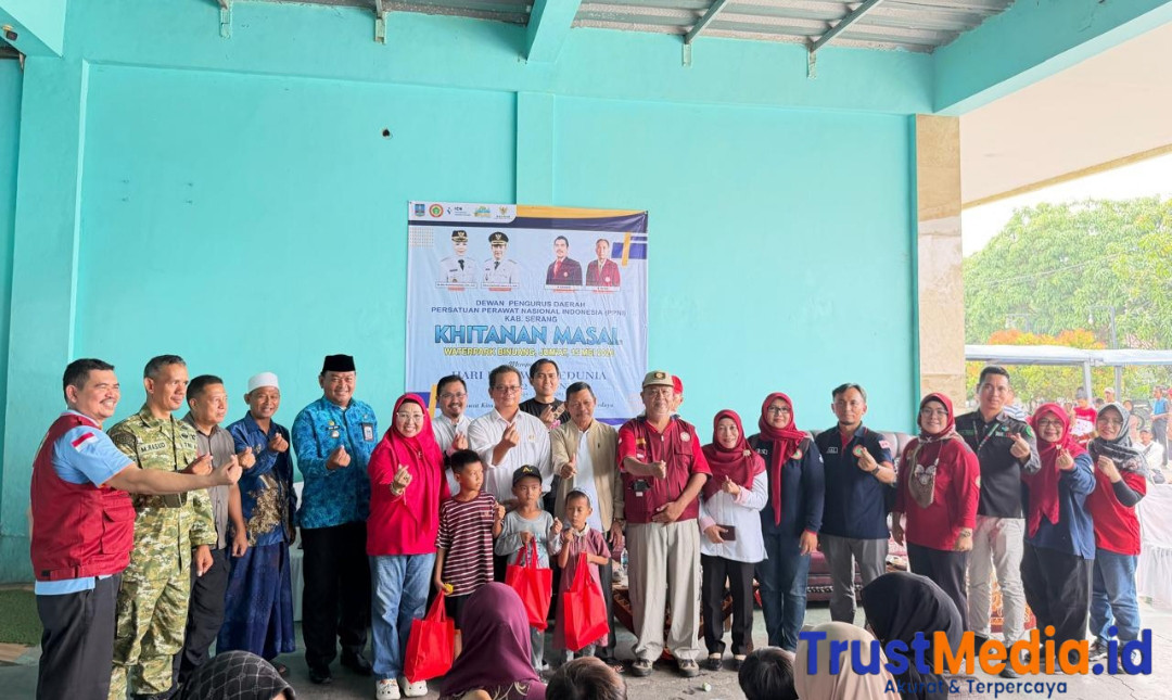 DPD PPNI Kabupaten Serang Gelar Khitanan Massal dan Pemeriksaan Mata Gratis dalam Peringatan Hari Perawat Sedunia ke-132