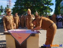 Bupati Pringsewu Canangkan Zona Integritas Menuju WBK dan WBBM di DPMPTSP
