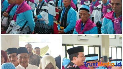 Bupati Pringsewu Lepas Jamaah Calon Haji 1447 H/2026 M