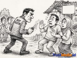 Ancam Warga Sukoharjo dengan Sajam, Pria yang Diduga Debt Collector Dilaporkan ke Polisi
