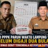 Lampung Timur Makmur , Jadi Sorotan, 1.600 PPPK Paruh Waktu Belum Terima Gaji Dua Bulan