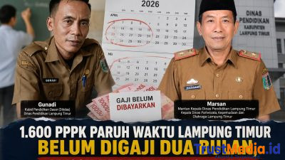 Lampung Timur Makmur , Jadi Sorotan, 1.600 PPPK Paruh Waktu Belum Terima Gaji Dua Bulan